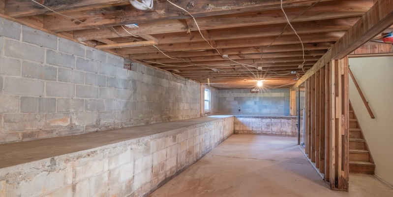 home basement renovation electrical installation